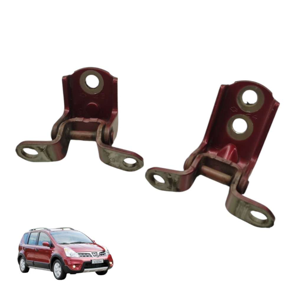Par Dobradiça Porta Traseira Esquerda Nissan Livina 2012 13 1