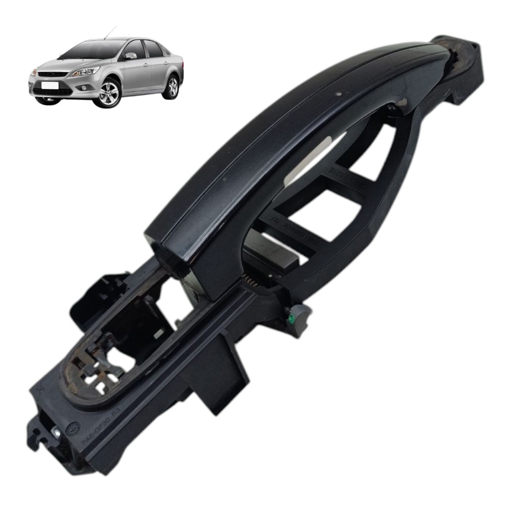 Maçaneta Externa Dianteira Esquerda Ford Focus 2011 2012 13 Preto 1