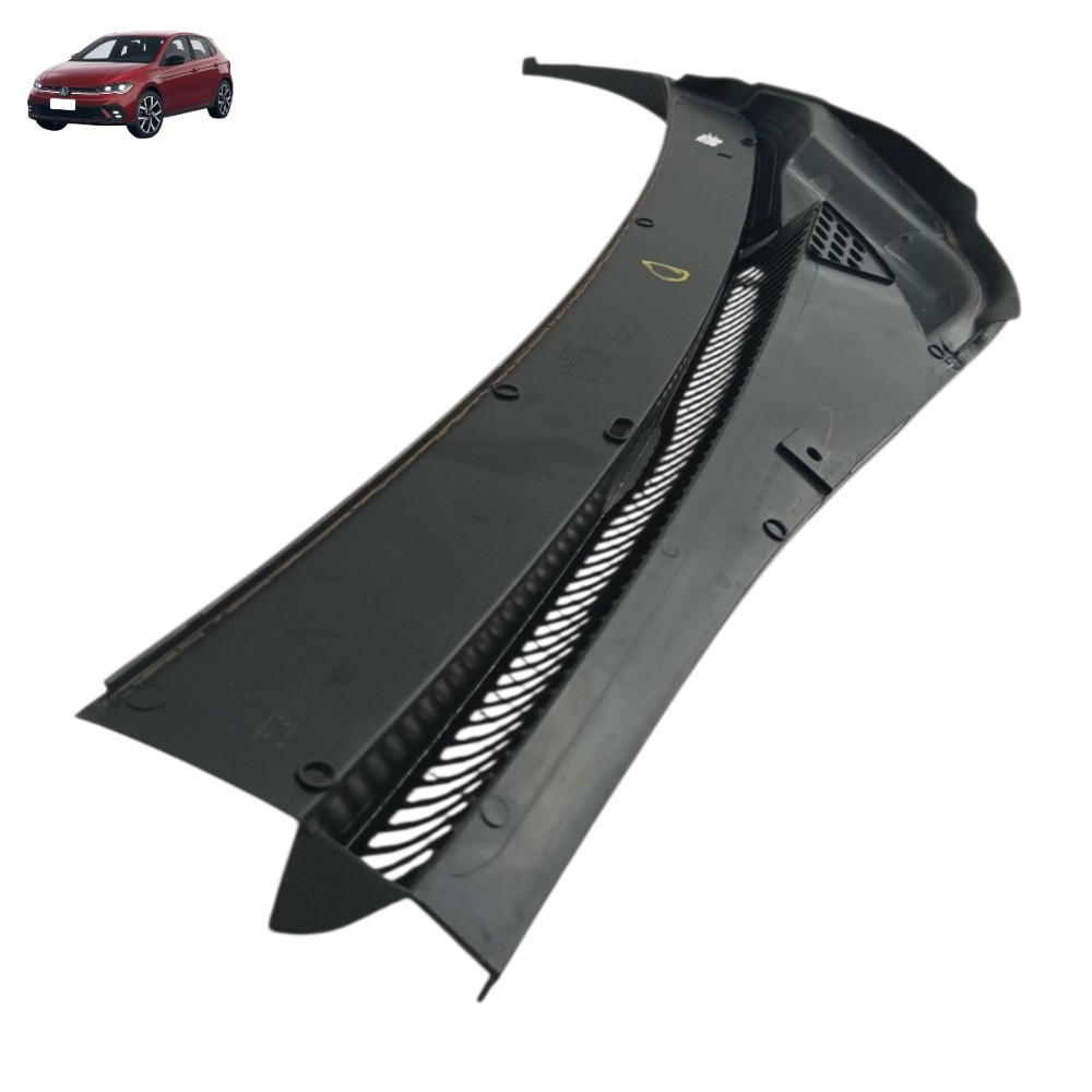 Grade Churrasqueira Direita Vw Polo Virtus 2026 2025 2024 23 Preto