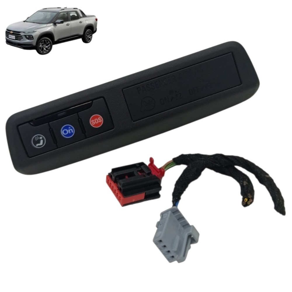 Botão On Star Tetô Gm Montana 2024 2025 2026 Com Plug Conector