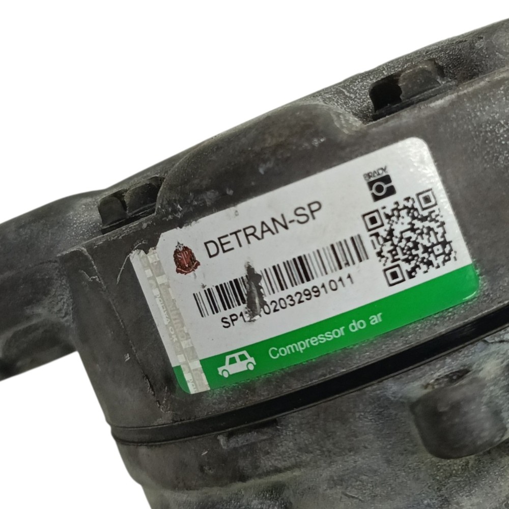 Compressor Ar Condicionado Peugeot 206 1.0 16v 2003 2004 05 4