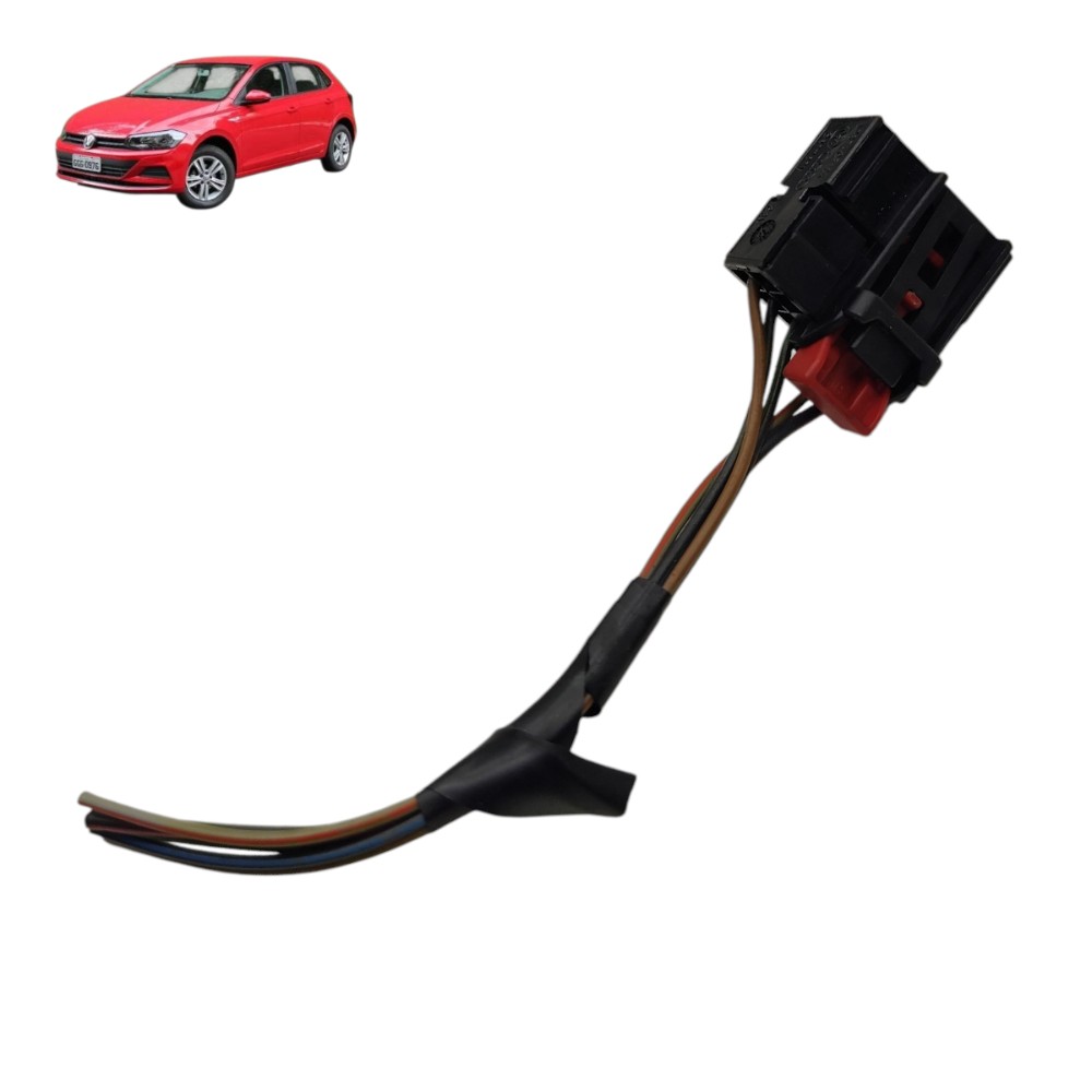 Plug conector soquete lanterna direita VW Polo 2019 2020 21 1