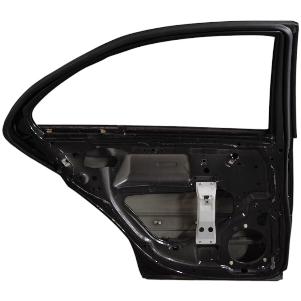 Porta Traseira Esquerda Mercedes C230 Kompressor 2003 2004 Traseira Esquerdo Preto 4