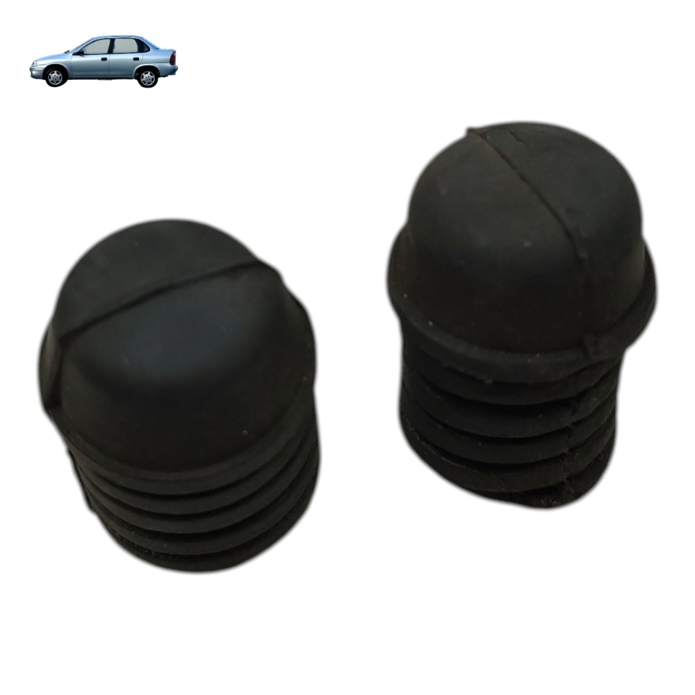 Par Borracha Batente Capô Gm Corsa Classic 2003 2002 2001 1