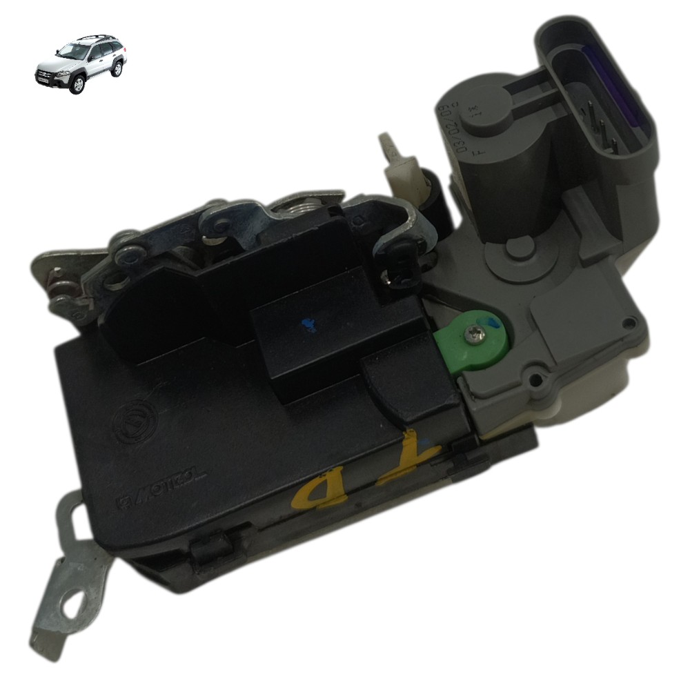 Fechadura elétrica traseira direita Fiat Palio Siena 2010 11