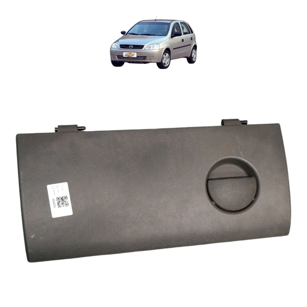 Tampa Porta Luvas Gm Corsa Montana 2004 2005 Cor Cinza Escur 1