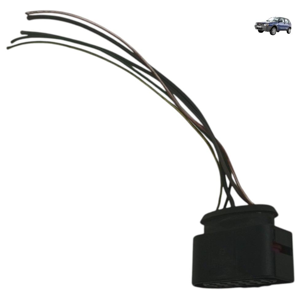 Plug Conector Farol Fiat Idea 2011 2012 2013 2014 2015 2016 1