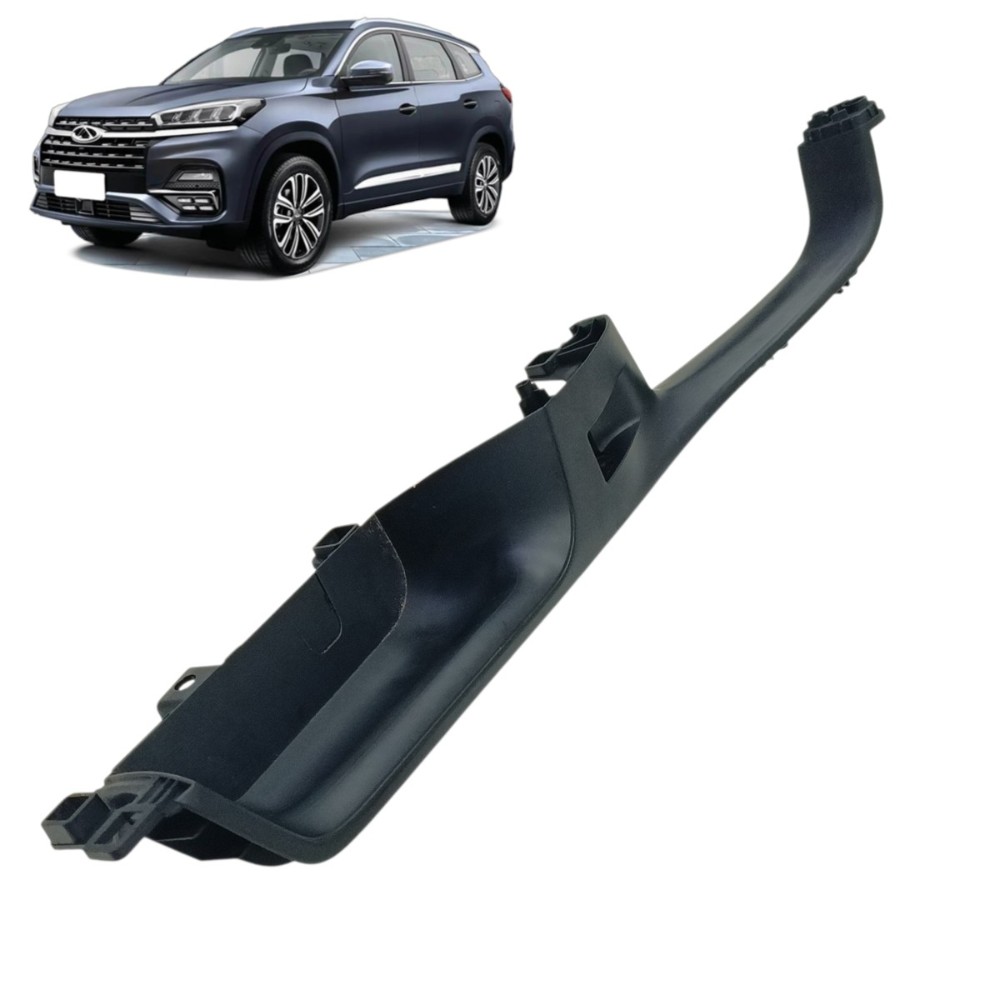 Moldura Puxador Porta Traseira Esquerda Chery Tiggo 8 2024 Preto