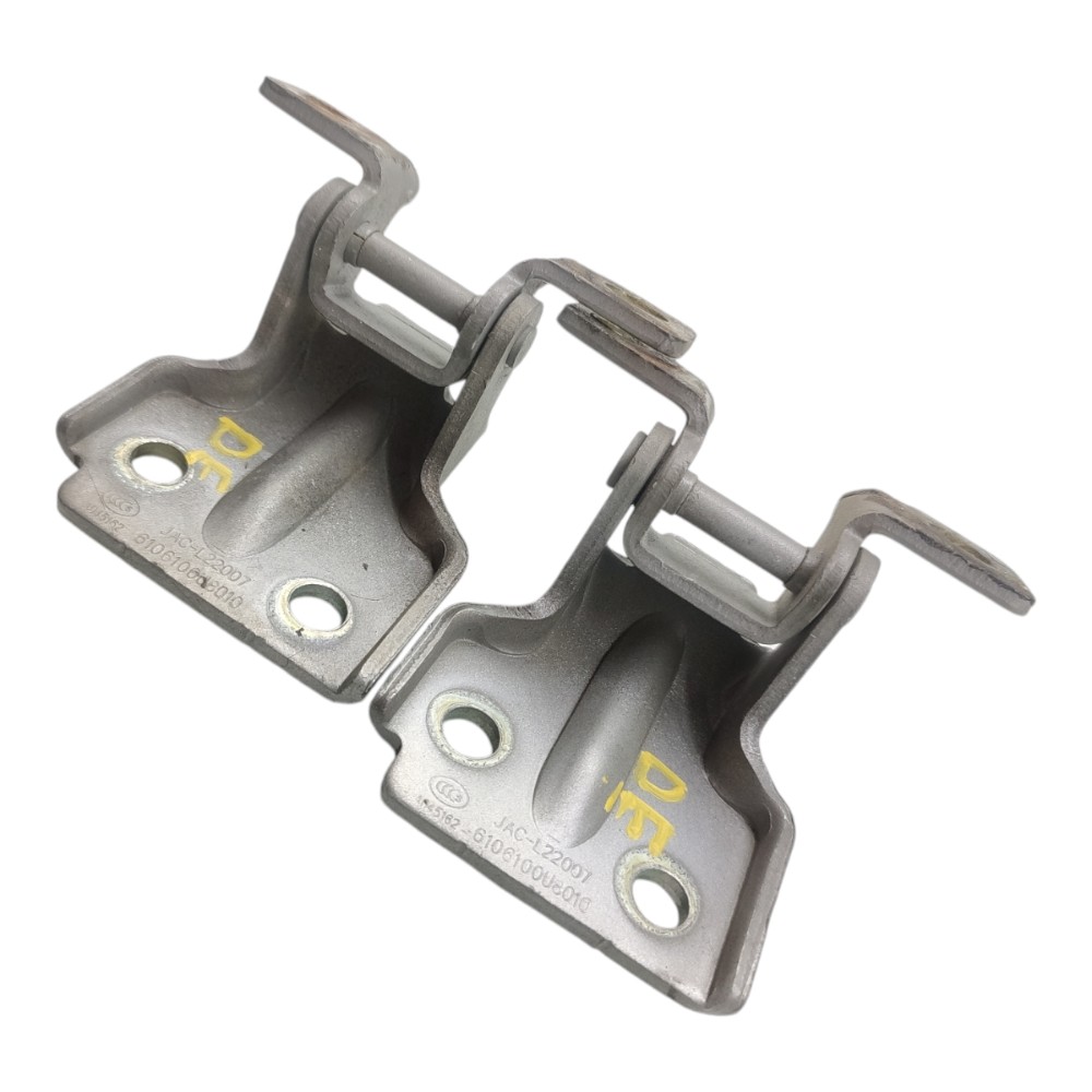 Par Dobradiça Porta Dianteira Esquerda Jac J3 2011 2012 2013 2