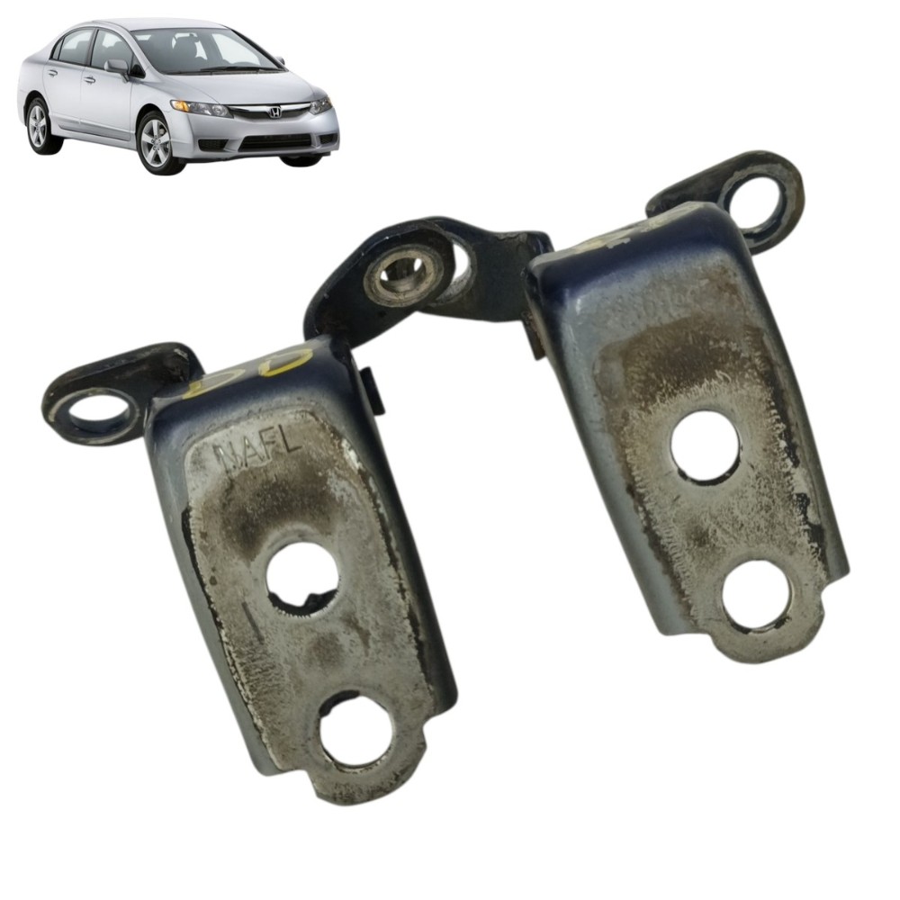 Par dobradiça porta dianteira direita honda civic g8 2007