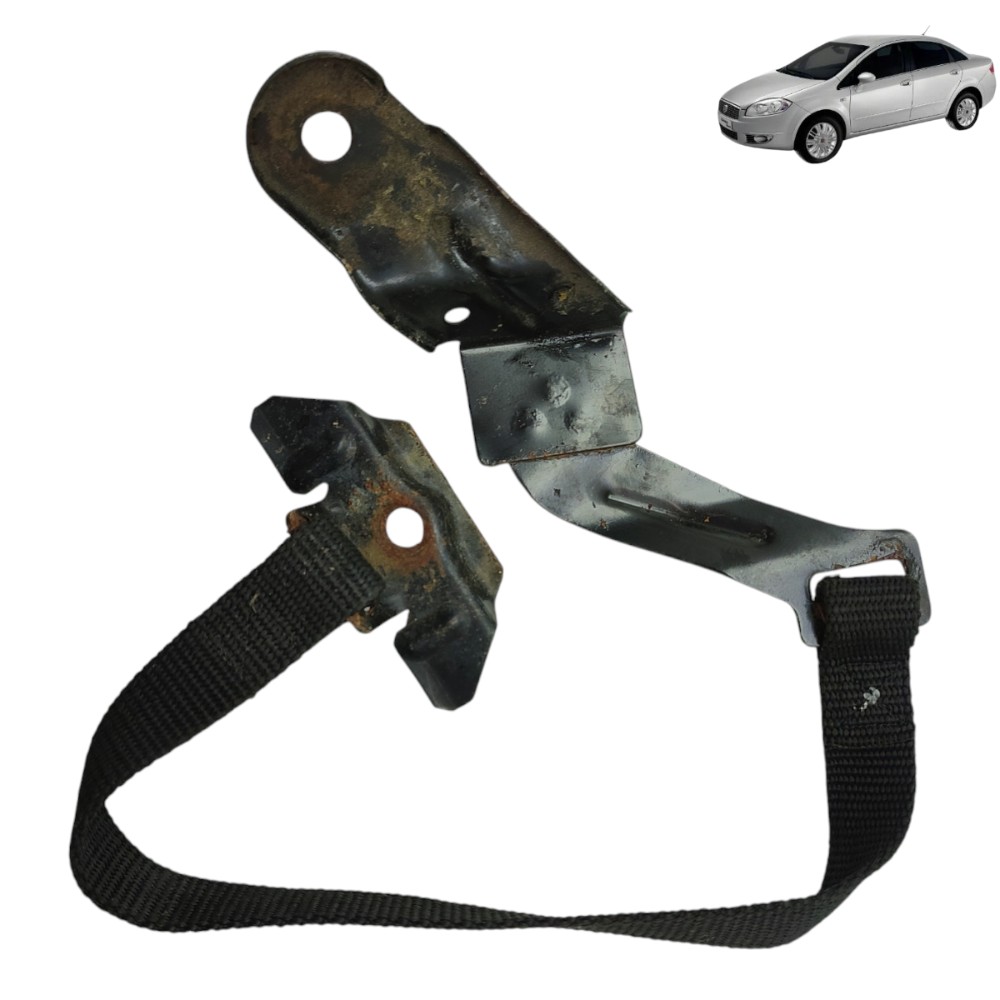 Cinta suporte fixação bateria Fiat Linea 2009 2010 2011 2012 1