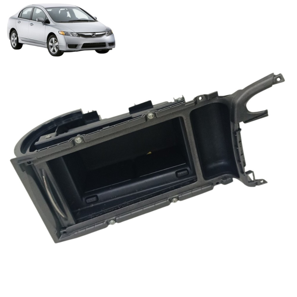 Porta copo console central honda civic g8 2007 2008 2009 10