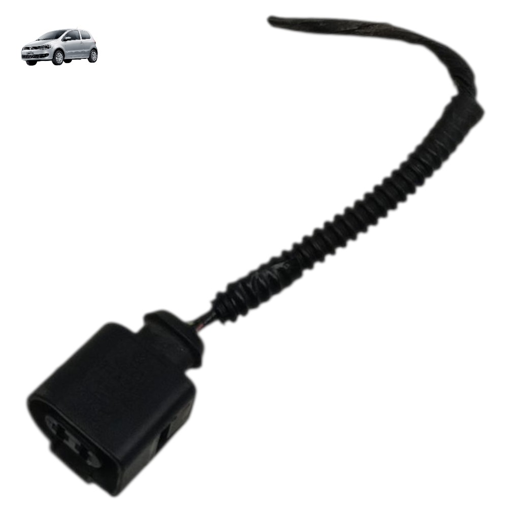 Plug Conector Motor Esguicho Parabrisa Vw Fox 2009 2008 2007 1