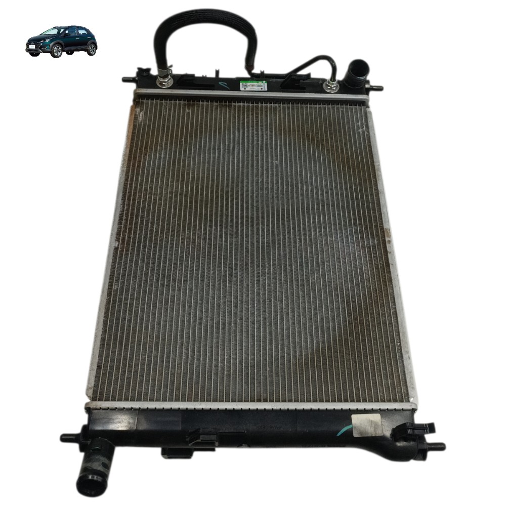 Radiador água motor Hyundai hb20x 1.6 automático 2020 2021 1