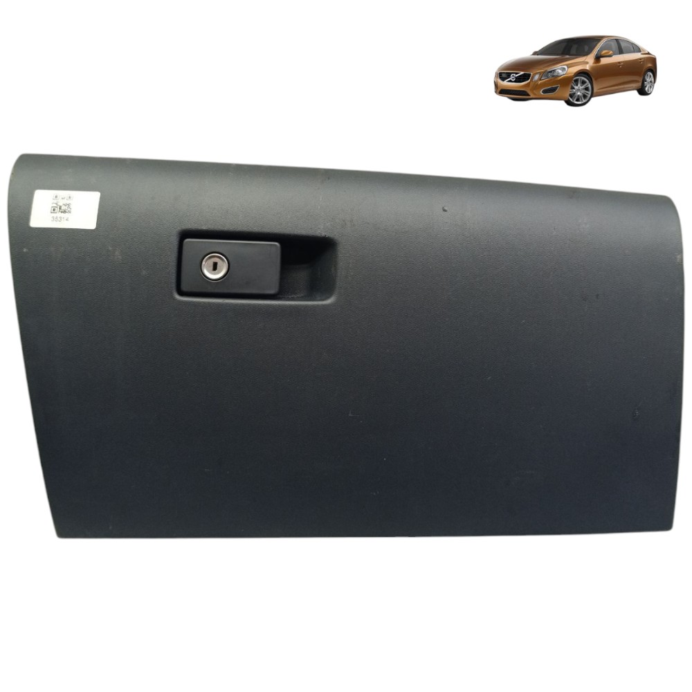 Tampa Porta Luvas Volvo S60 2010 2011 2012 2013 2014 2015 1