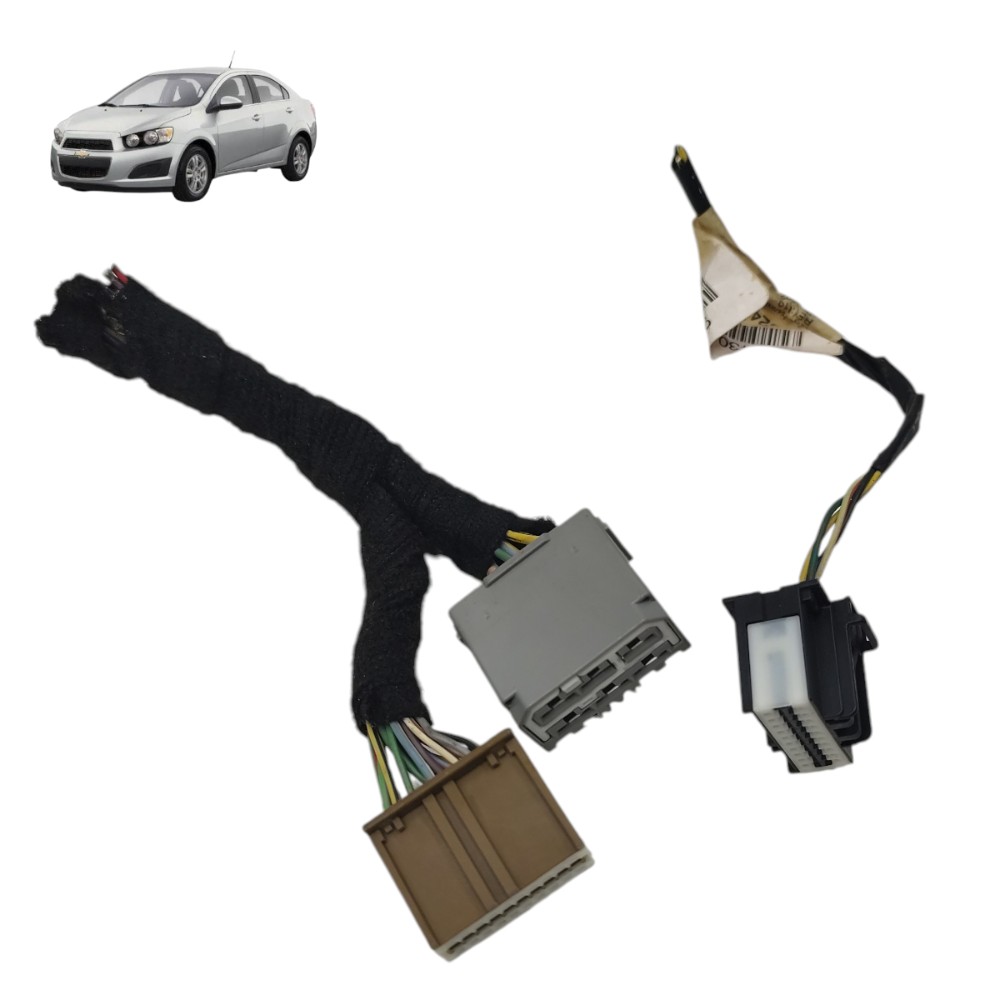 Jogo plug conector comando ar condicionado gm sonic 12 13 14 1