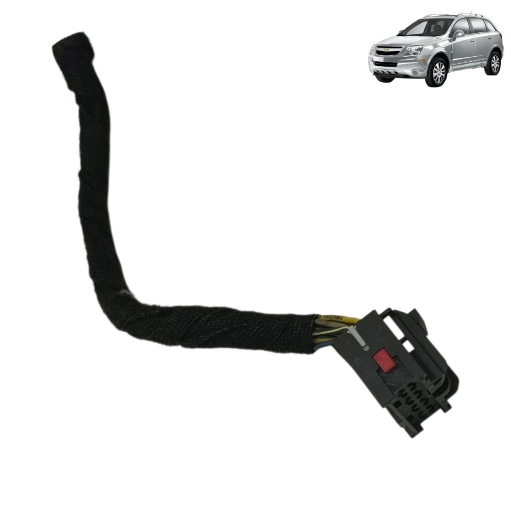 Plug Conector Botão Pisca Alerta Gm Captiva 2012 2013 2014 Preto