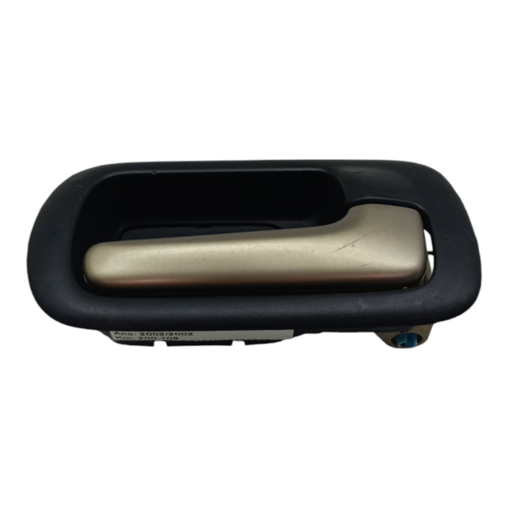 Maçaneta Interna Traseira Direita Honda Civic G7 2001 2002 Preto Traseira 2