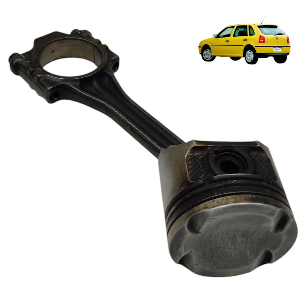 Pistão 67mm std biela 0.50 vw gol g2 g3 1.0 16v 1999 2000
