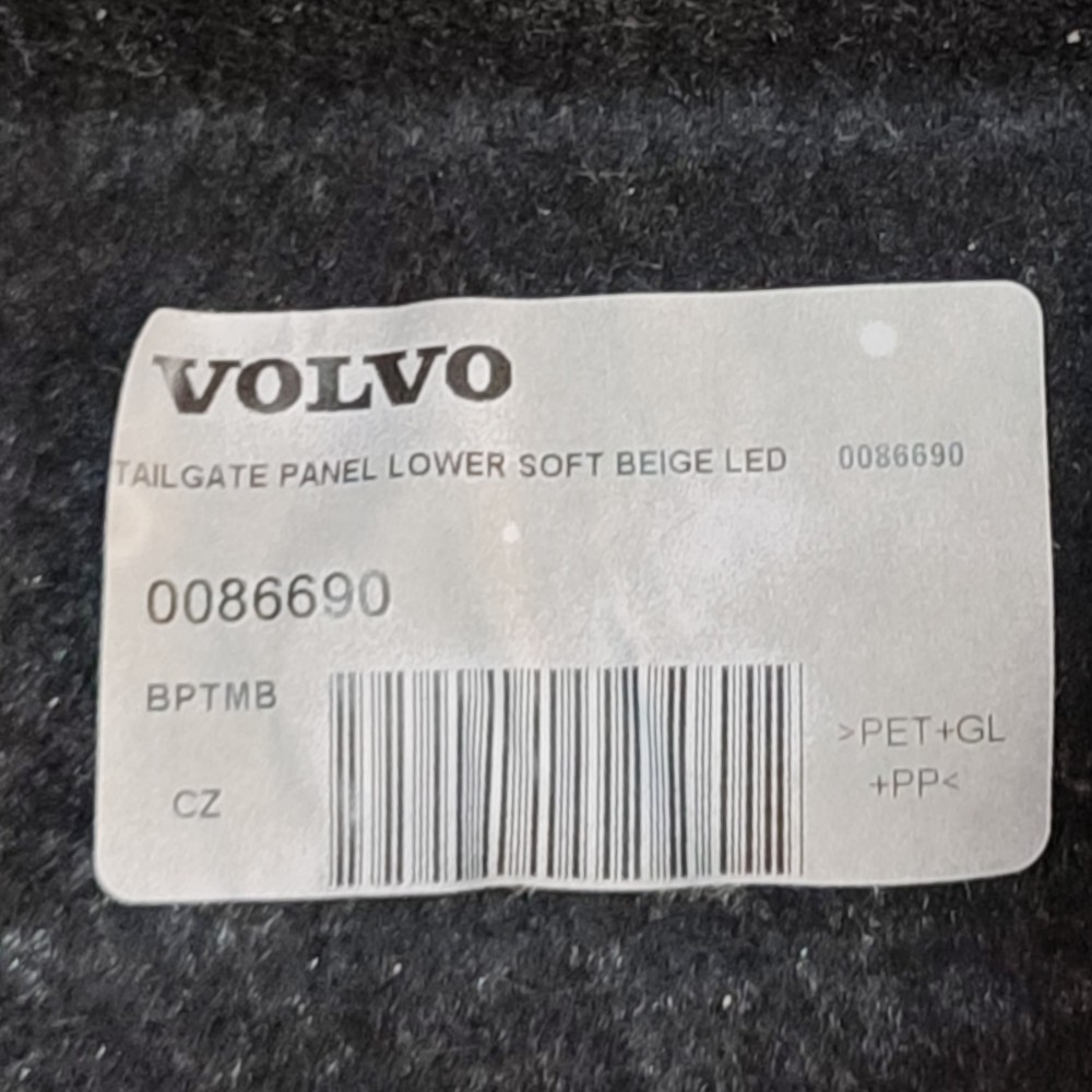 Forro Interno Tampa Traseira Volvo Xc60 T5 2014 2015 2016 17 5