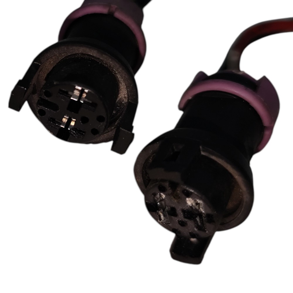 Par plug conector motor ventoinha Effa 1.3 v21 v22 v25 2023 4