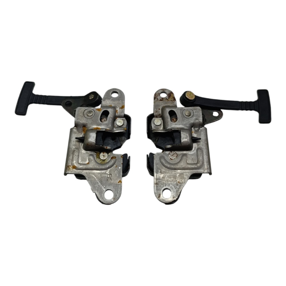 Par Trava Encosto Banco Traseiro Honda Civic G7 2001 2002 03 5