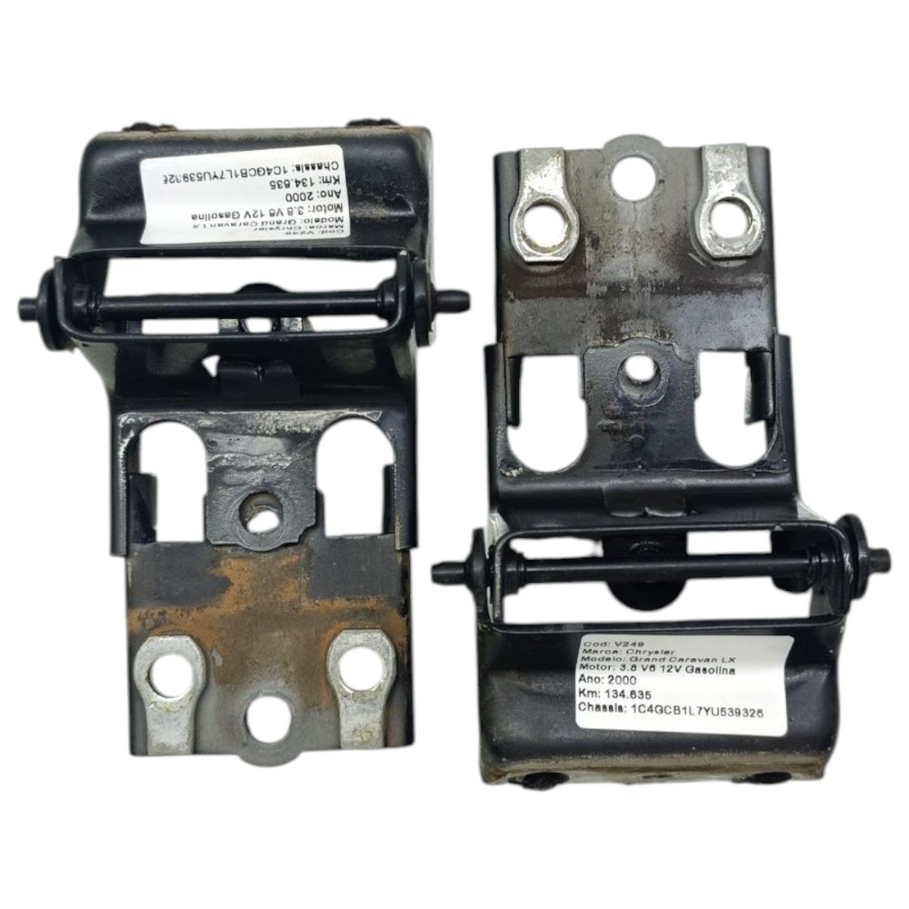 Par Dobradiça Tampa Traseira Chrysler Grand Chrysler 1999 00 4