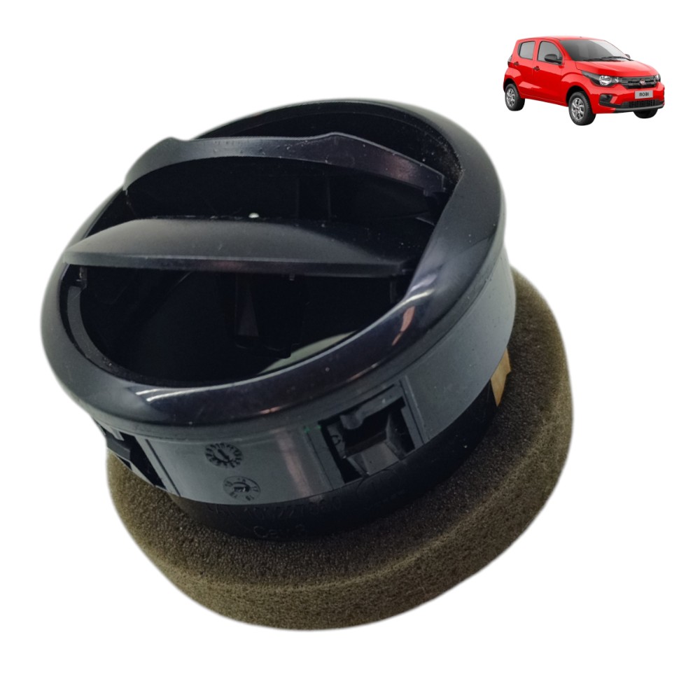 Difusor Ar Lateral Painel Fiat Mobi 2017 2018 2019 2020 2021 1