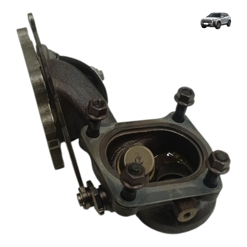 Carcaça Flange Turbina Hyundai Creta 1.0 3cc 2026 2025 2024 1
