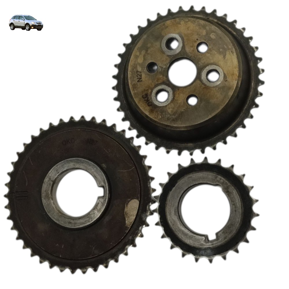 Kit Polia Corrente Comando Gm Captiva 2.4 Ecotec 2009 2010 1