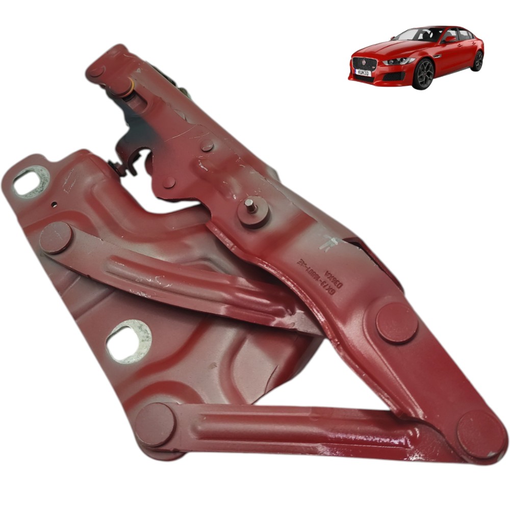 Dobradiça capô lado esquerdo jaguar xe 2016 2017 2018 2019 1