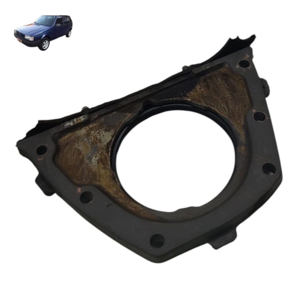 Flange retentor traseiro virabrequim Fiat Uno 1.0 fiasa 1996 1