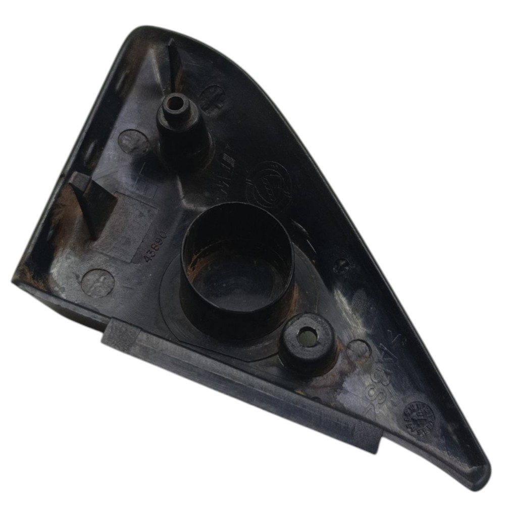 Acabamento Interno Retrovisor Esquerdo Fiat Uno 2009 2010 11 Preto 4