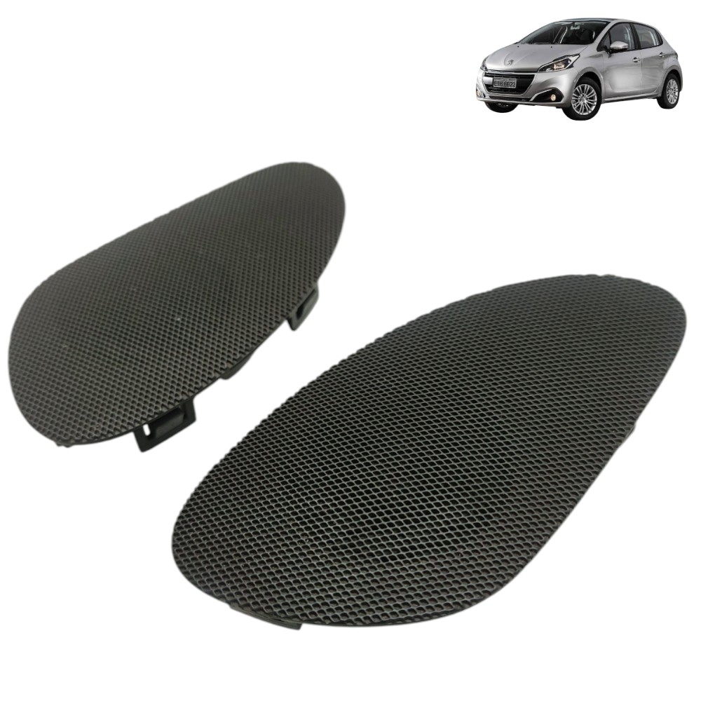 Par Tweeter Falante Painel Peugeot 308 2011 2012 2013 2014 Preto 1