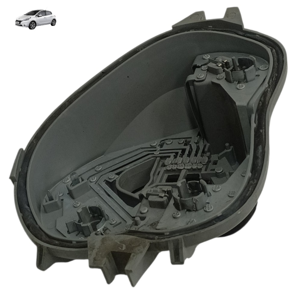 Circuito soquete lanterna esquerda Peugeot 208 2014 2015 16