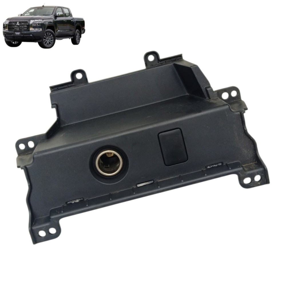 Acabamento Console Tomada 12v Mitsubishi L200 Triton 2024 20