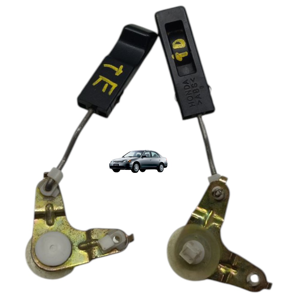Par Pino Porta Traseira Honda Civic G7 2001 2002 2003 2004 1