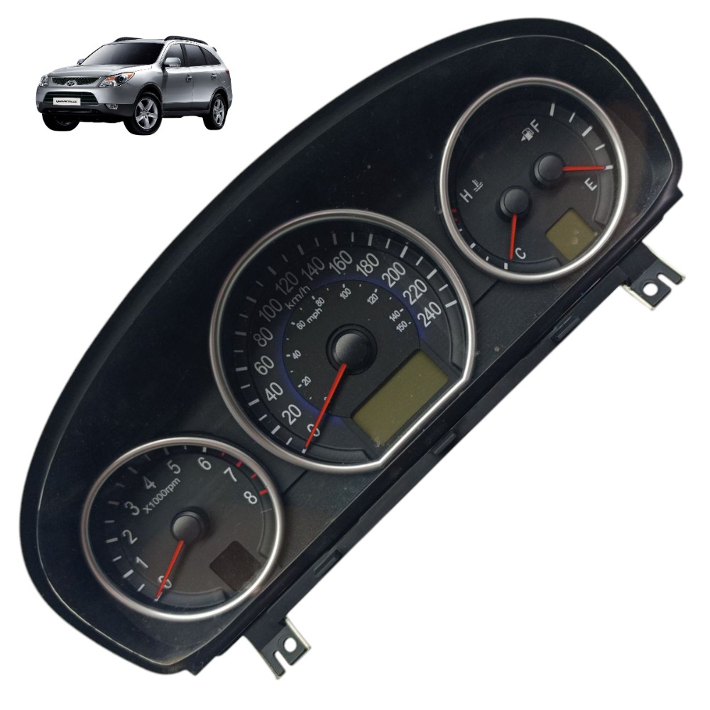 Painel Instrumentos Hyundai Veracruz 3.8 V6 2007 2008 2009 Preto 1
