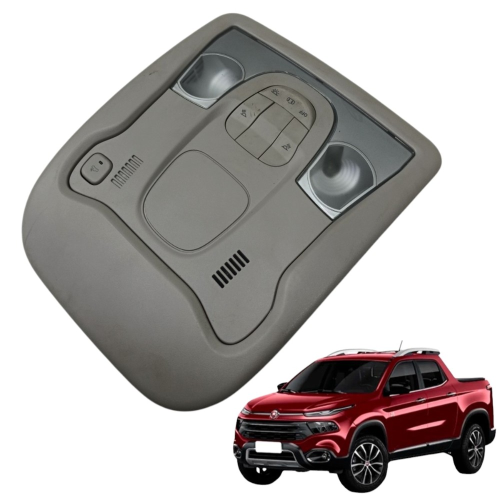 Luz tetô cortesia fiat toro 2021 2020 2019 2018 2017 2016