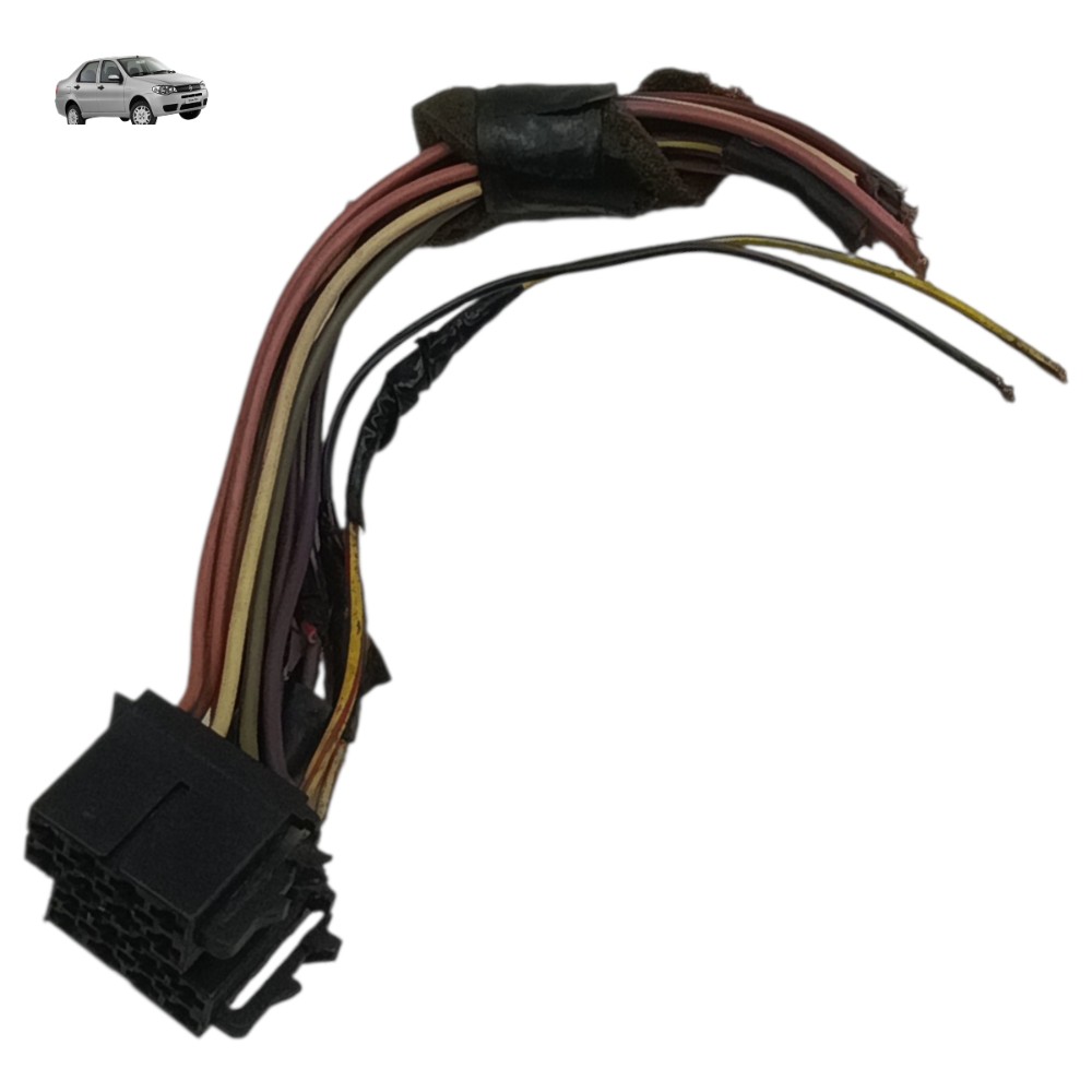 Plug Conector Radio Cd Player Fiat Siena Palio 2010 2011 1