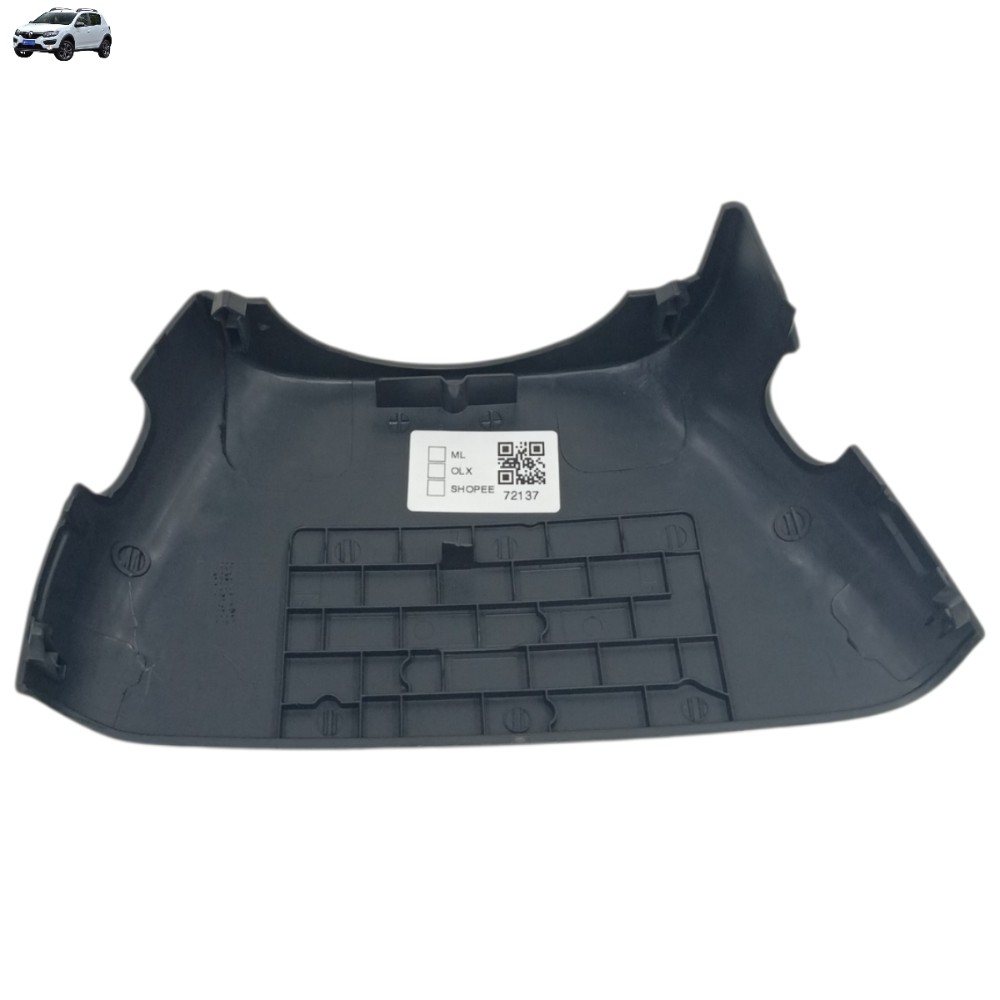 Moldura superior coluna direção Renault Sandero Stepway 2016