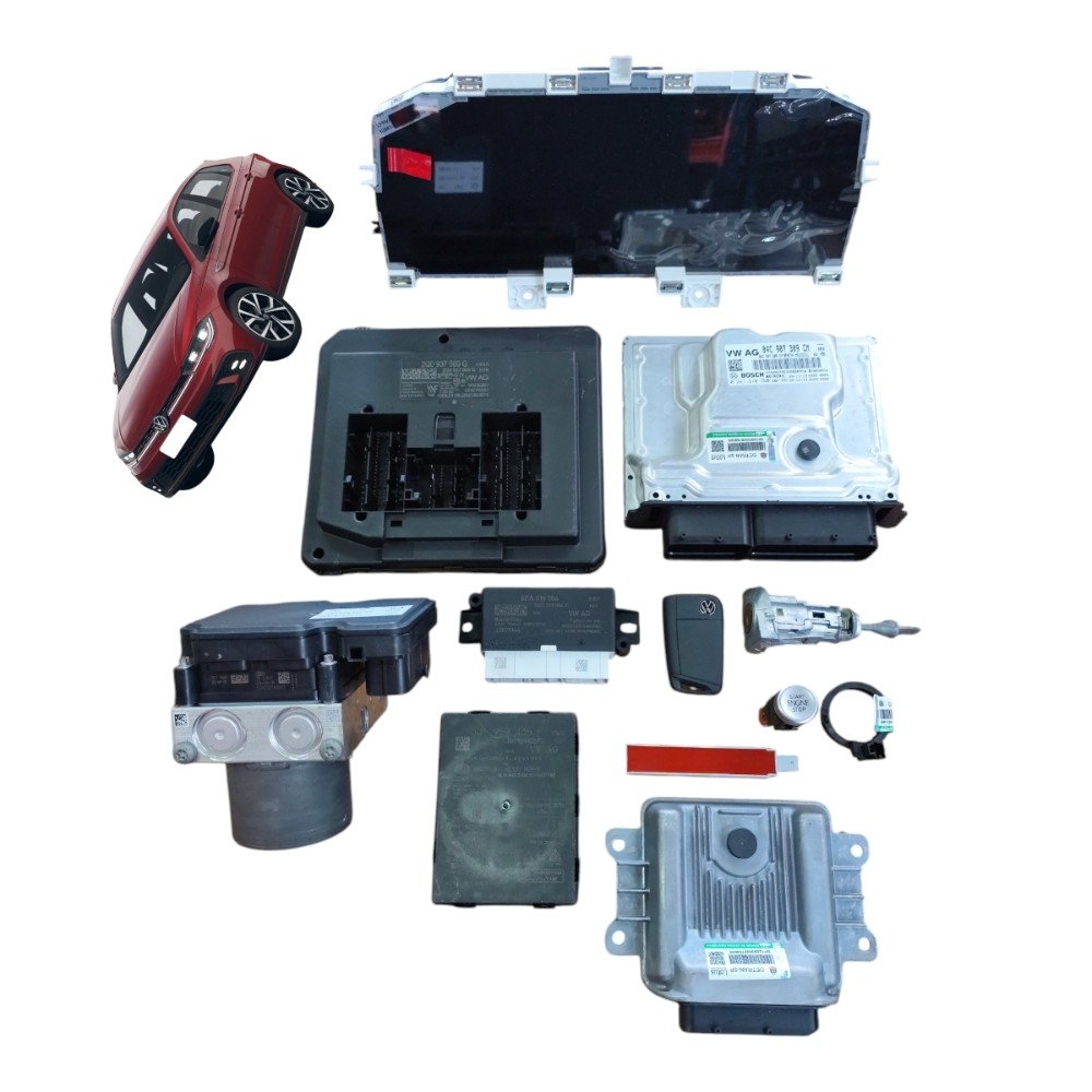Kit Code Módulo Injeção Vw Polo Sense 1.0 Tsi 2025 2024 2023