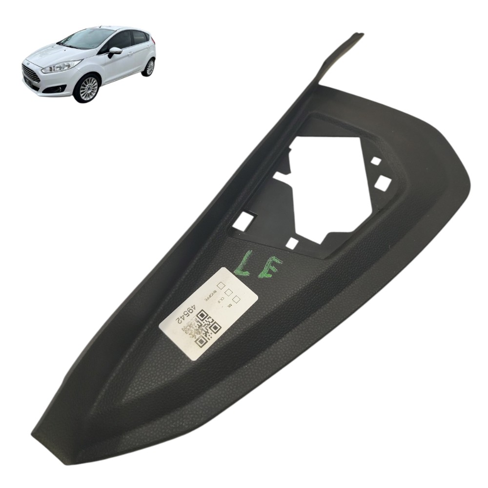 Acabamento lateral esquerdo capa painel Ford new Fiesta 2014