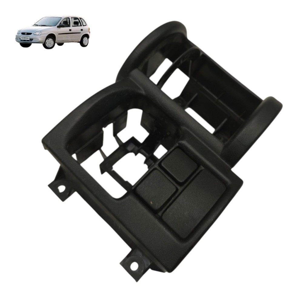 Moldura difusor ar lado esquerdo gm corsa 1997 1998 1999 00 1