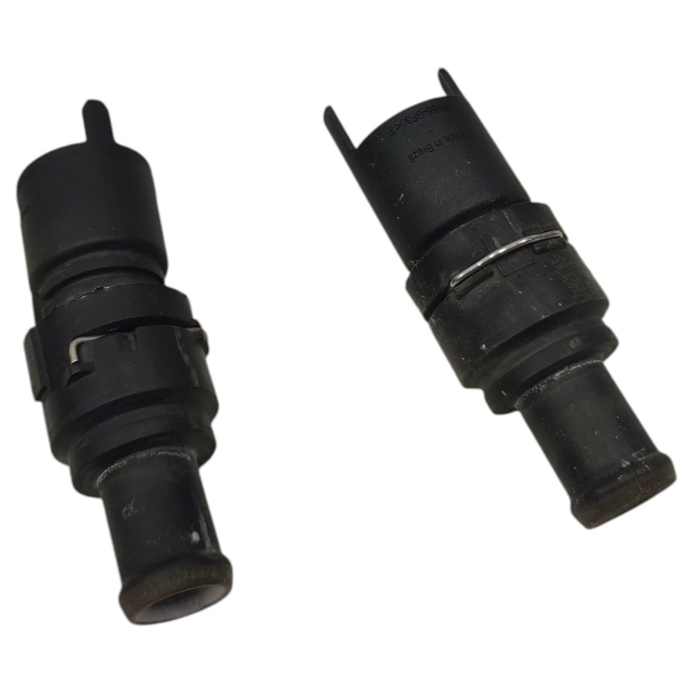 Par Flange conexão mangueira ar quente vw polo 2018 2019 20 3