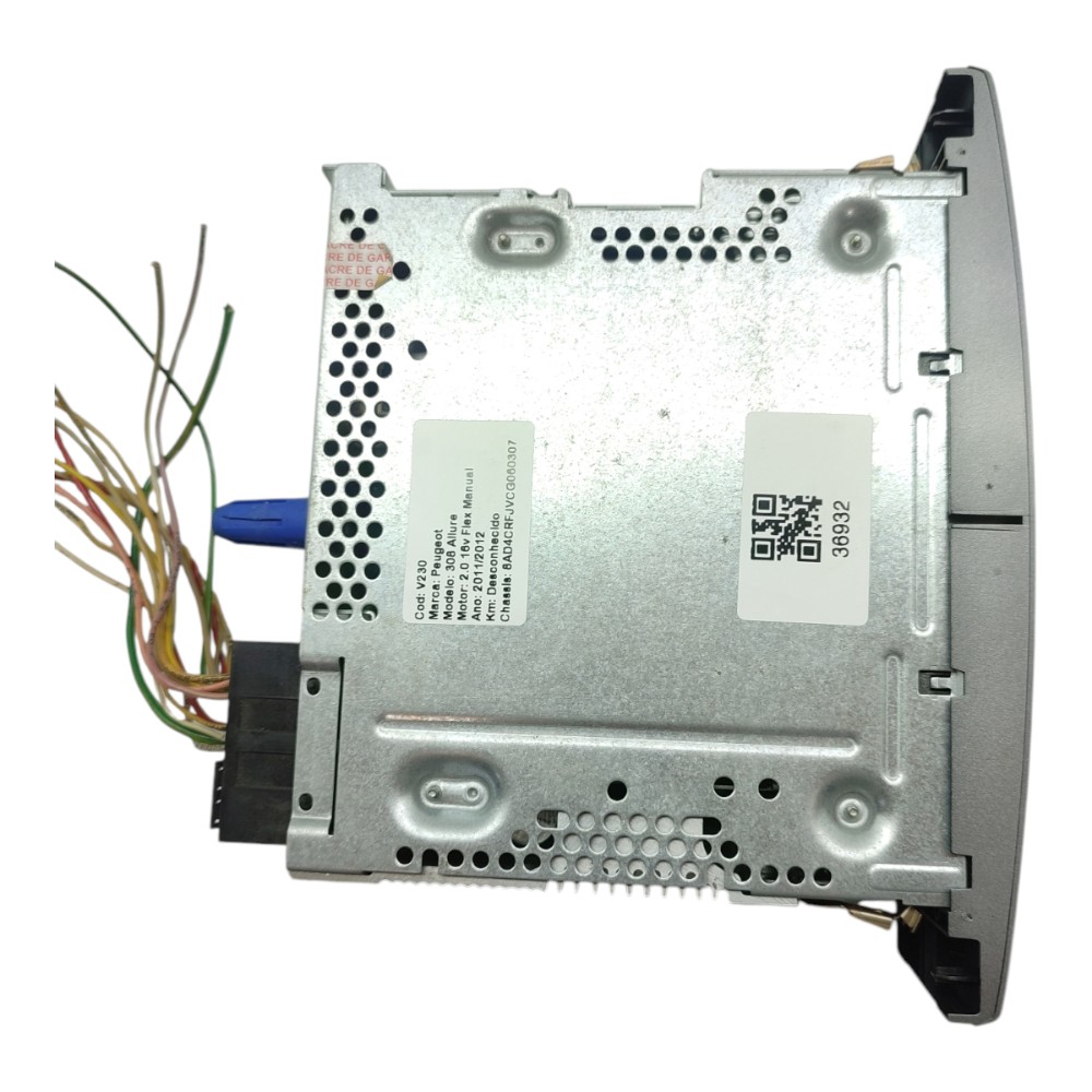 Rádio Original Peugeot 308 2011 2012 2013 2014 2015 5