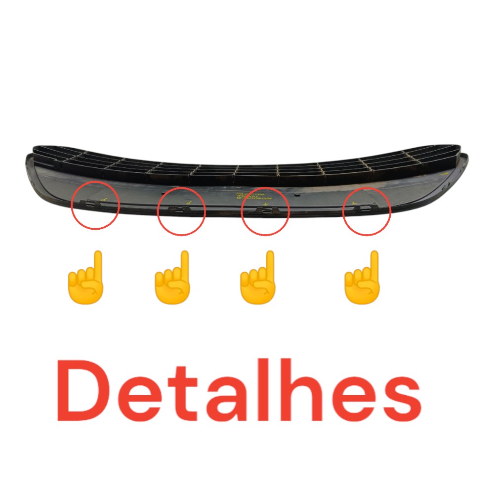 Grade Parachoque Dianteiro Ford Focus 2009 2010 Com Detalhe 2