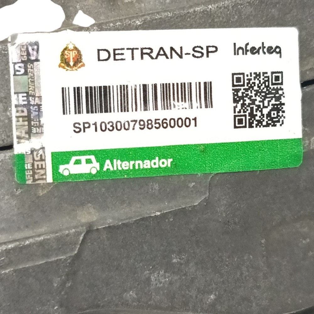 Alternador Renault Clio Logan Sandero 1.0 2008 8200834592 6