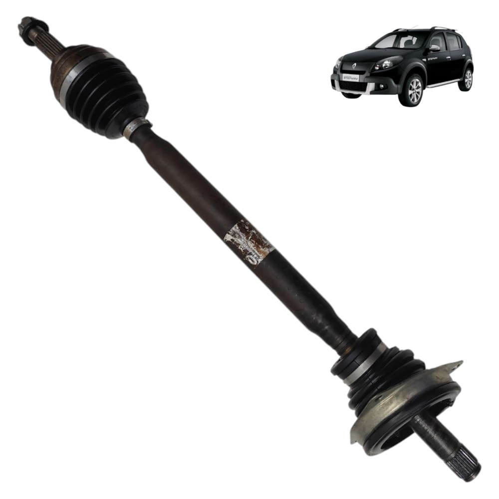 Semi eixo homocinética esquerda Renault Sandero 1.6 2014 13