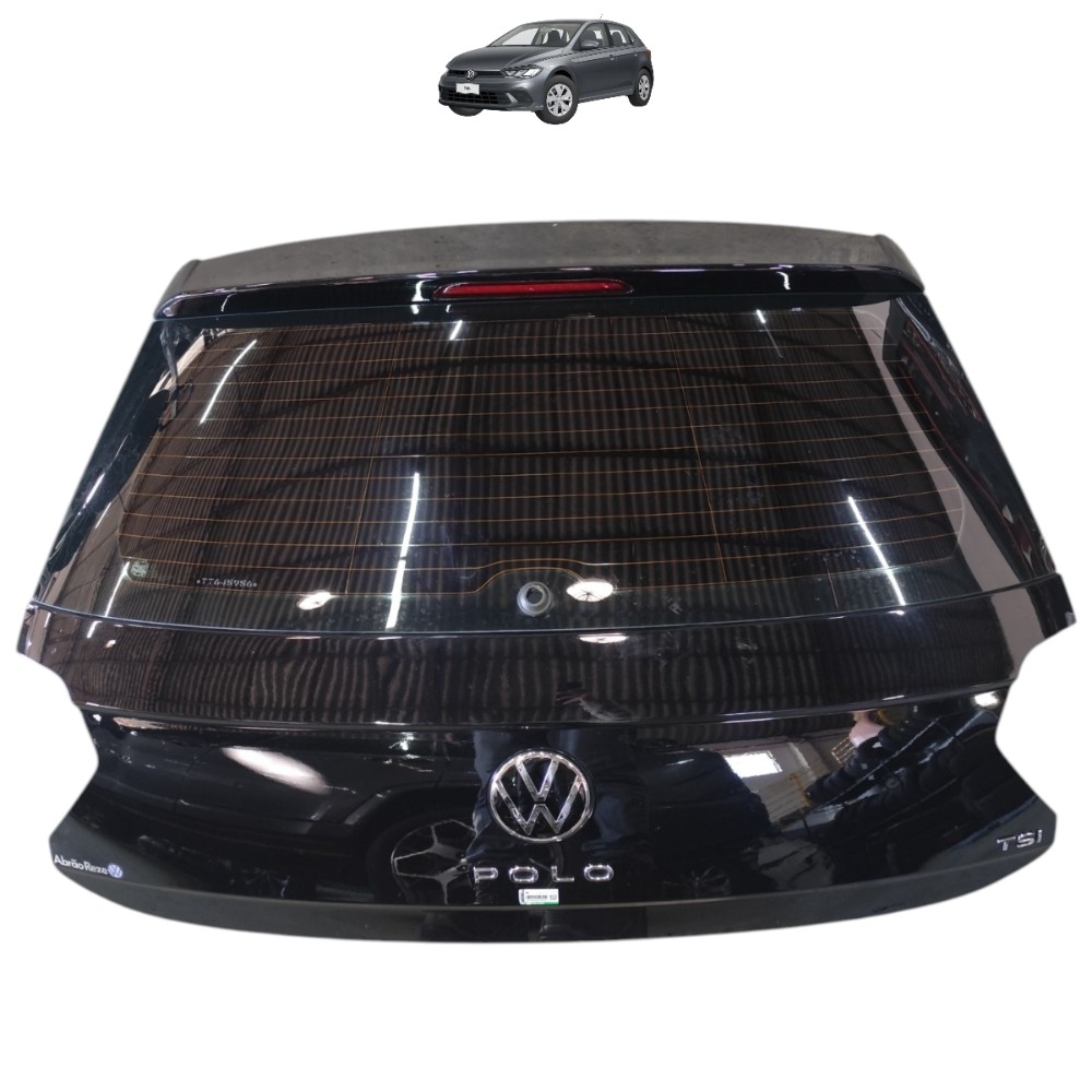 Tampa traseira VW Polo 2026 2025 2024 2023 2022